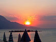 L'alba sulla spiaggia di Kardamena - Kos