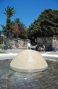 Fontana a Kos centro