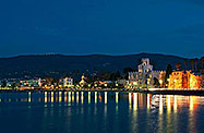 Il porto di Kos di notte