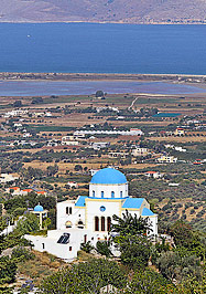 Veduta della costa nord da Zia